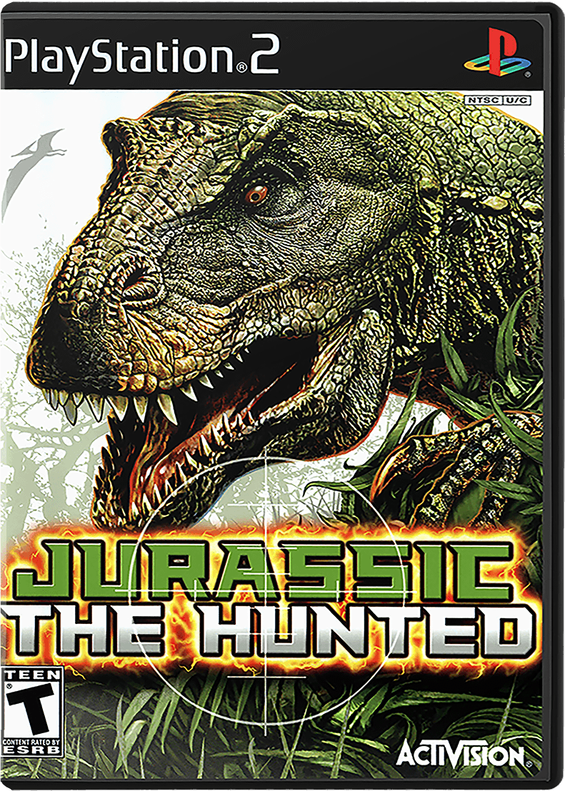 Jurassic: The Hunted box art for Playstation 2